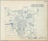 Ukiah City, Mendocino County 1954